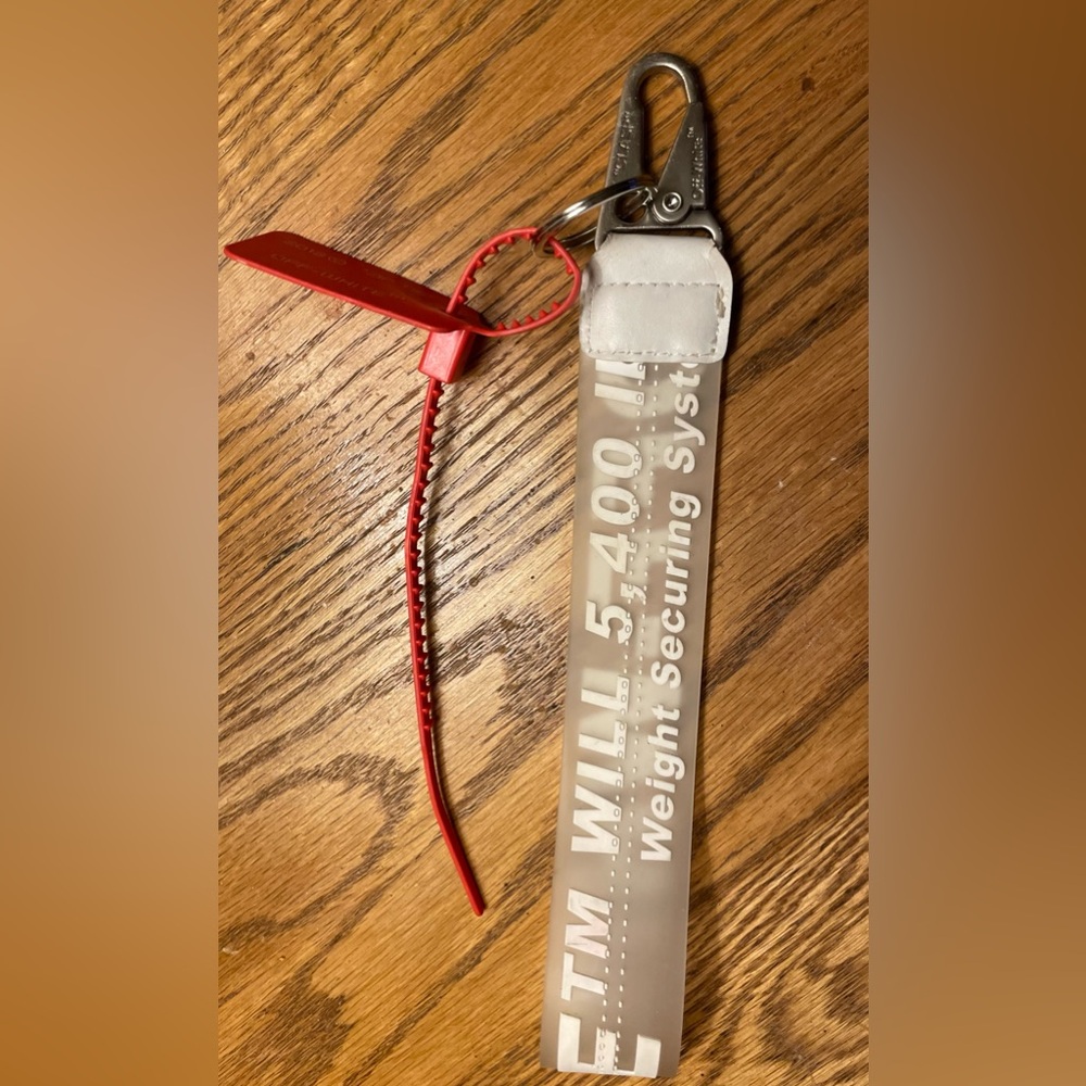 Off-white Keychain